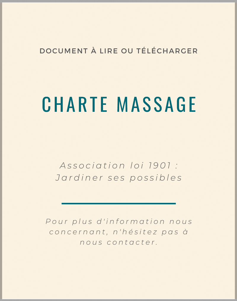 Charte Massage